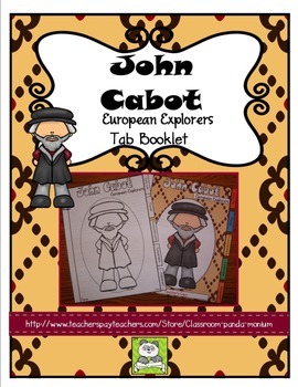 Preview of John Cabot Tab Booklet