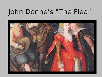 Preview of John Donne's The Flea Unit Bundle