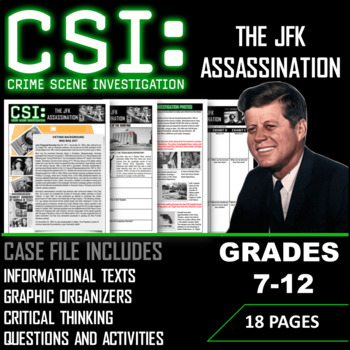 Preview of John F. Kennedy Assassination: CSI Investigation on JFK, Oswald & More