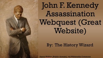Preview of John F. Kennedy Assassination Webquest