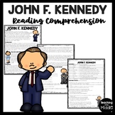 President John F. Kennedy Biography Reading Comprehension 
