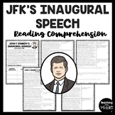John F. Kennedy Inaugural Address Analysis Worksheet Speec