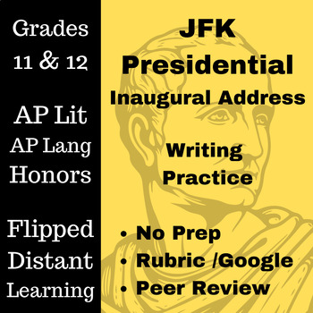Preview of John F. Kennedy Presidential Inaugural Address AP Writing Practice FRQ