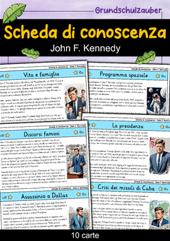 Preview of John F. Kennedy. - Scheda di conoscenza - Personaggi famosi (Italiano)