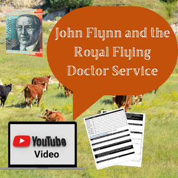 Preview of John Flynn and the Royal Flying Doctor Service YouTube teaching resources