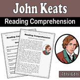 John Keats Reading Comprehension for 4th/6th | National Po