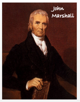 Preview of "John Marshall" - Article, Power Point, Activities, Assess - Distance Learning