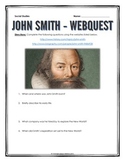 John Smith (13 Colonies) - Webquest with Key