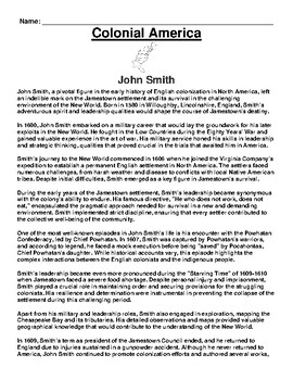 Why John Smith Never Returned