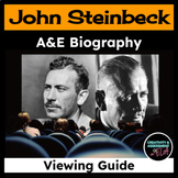 John Steinbeck | A&E Biography Fill-In-The-Blank Worksheet