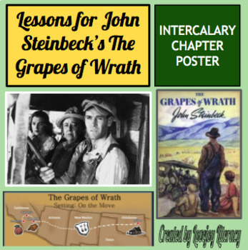 Preview of John Steinbeck’s The Grapes of Wrath l INTERCALARY CHAPTER POSTER