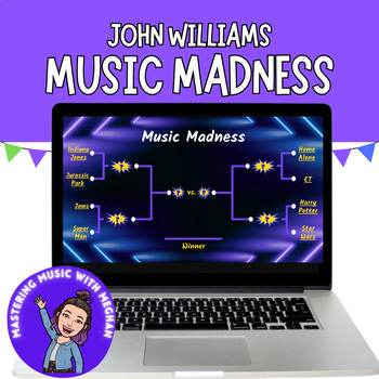 Preview of John Williams Music Madness Activity