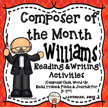 Preview of John Williams Reading & Writing Activities
