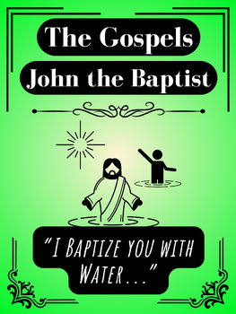Preview of John the Baptist and The Temptation in the Desert (Lesson Plan and Notes)