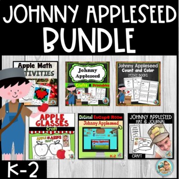 Preview of Johnny Appleseed ACTIVITIES BUNDLED