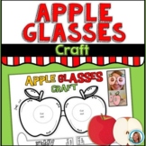 Johnny Appleseed Craft | Apple Glasses | Hat