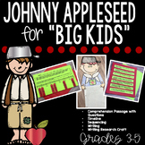 Johnny Appleseed Activities, Johnny Appleseed Quiz, Craft