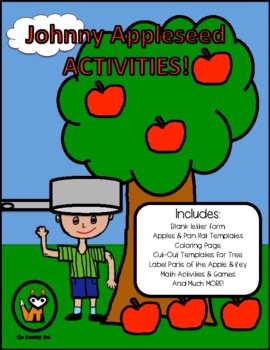 Preview of Johnny Appleseed Activities Kit!