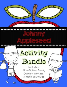 Preview of Johnny Appleseed Activity Bundle {Reading, Writing & Math}