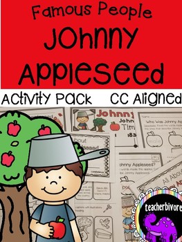 Preview of Johnny Appleseed Activity Pack {Kindergarten/First Grade}