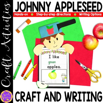 Preview of Johnny Appleseed Craft | Apple Activities | Apple Bulletin Board | Apple Week