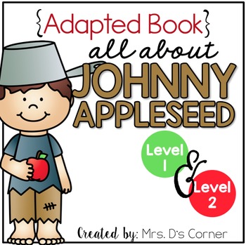 Preview of Johnny Appleseed Interactive Adapted Books for Special Education