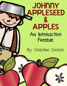 Preview of Johnny Appleseed & Apples: An Interactive Freebie