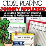 Johnny Appleseed Apples Reading Passages Comprehension Act