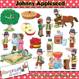 Johnny Appleseed Clip art