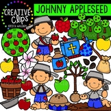 Johnny Appleseed Clipart {Creative Clips Clipart}