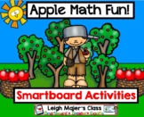 Johnny Appleseed Counting and Number Fun for Smartboard