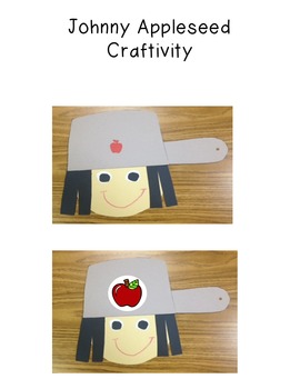 Johnny Appleseed Craft and Writing Activities by Every Child Every Day
