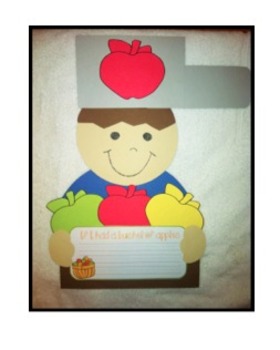 Johnny Appleseed craftivity packet