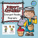 Johnny Appleseed Emergent Reader! Kindergarten 1st 2nd gra