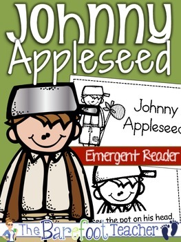 Preview of Johnny Appleseed Activities - An Emergent Reader