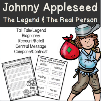 Preview of Johnny Appleseed - Fiction & Informational Text