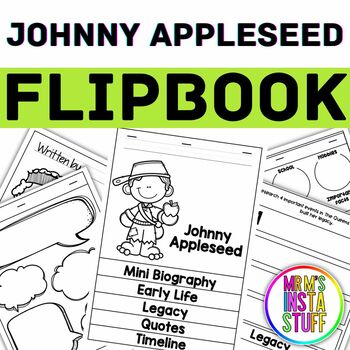 Preview of Johnny Appleseed Flipbook and Activities
