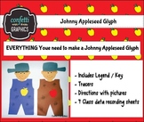 Johnny Appleseed Glyph CCSS Legend Directions Pictures Ana