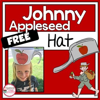 Preview of Johnny Appleseed Hat Craft FREE