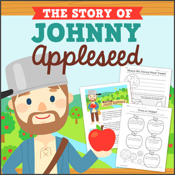 Preview of Johnny Appleseed Biography and Comprehension