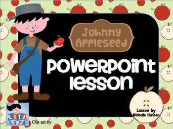 Preview of Johnny Appleseed Interactive PowerPoint Lesson