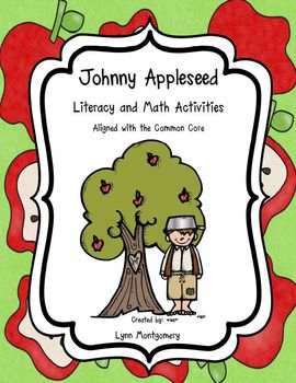 Preview of Johnny Appleseed Literacy and Math Activities