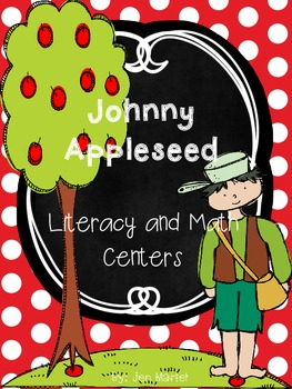 Preview of Johnny Appleseed Literacy and Math Centers
