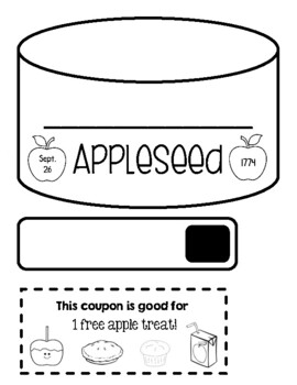 Johnny Appleseed Pot Hat with Bonus Coupon by Coco S TpT