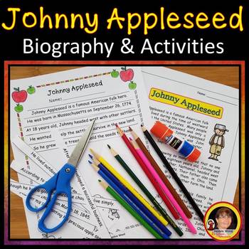 Preview of Johnny Appleseed Reading Comprehension - ESL Activities