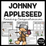 Legend of Johnny Appleseed Reading Comprehension Worksheet