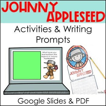 Preview of Johnny Appleseed Reading and Writing Activities 2nd grade