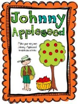 Preview of Johnny Appleseed Template and Activities