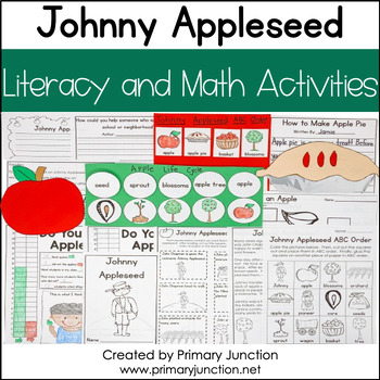Preview of Johnny Appleseed Unit - For All Subjects