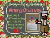 Johnny Appleseed Writing Craftivity with Bonus Graphic Organizers
